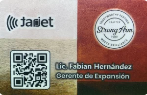 Tarjeta NFC (Sepia)