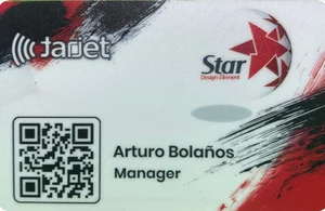 Tarjeta NFC (Sport RedBlack)